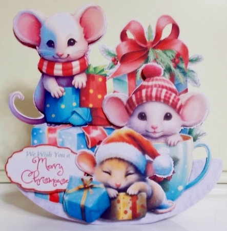 Chrismouse Festivi-cheese 15 Rocker Card by Pam Stubley