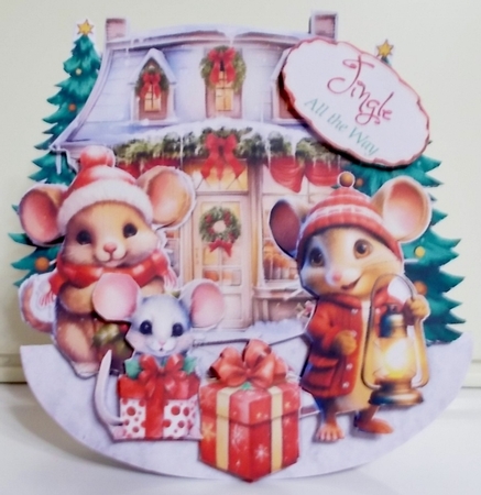 Chrismouse Festivi-cheese 18 Rocker Card by Pam Stubley