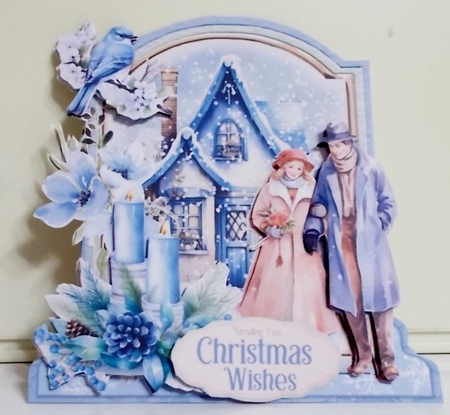 December Delights 1 XL Shaped Card Kit by Pam Stubley