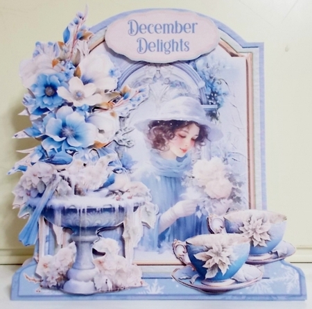 December Delights 6 XL Shaped Card Kit by Pam Stubley