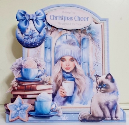 December Delights 8 XL Shaped Card Kit by Pam Stubley