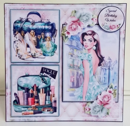 Fashionably Glam 02 Mini Page Kit by Pam Stubley
