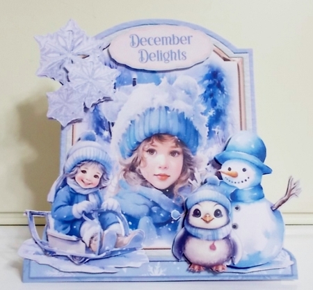 December Delights 28 XL Shaped Card Kit by Pam Stubley