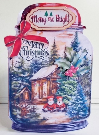 Santa Maison Jars Kit-3 by Pam Stubley