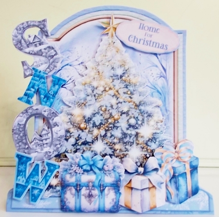 December Delights 45 XL Shaped Card Kit by Pam Stubley