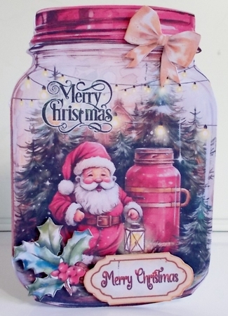 Santa Maison Jars Pink Series Kit-5 by Pam Stubley