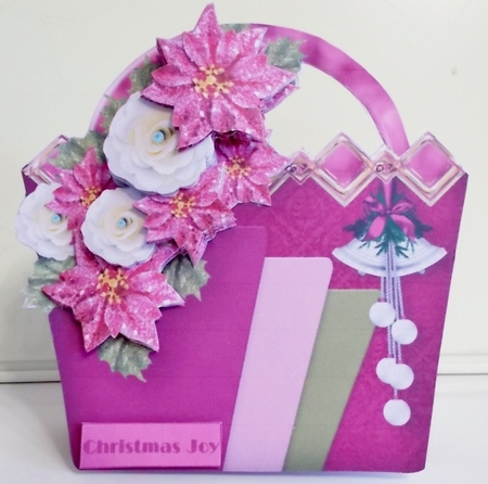 Christmas Bells - Art Deco Bag Card Mini Kit by Pam Stubley