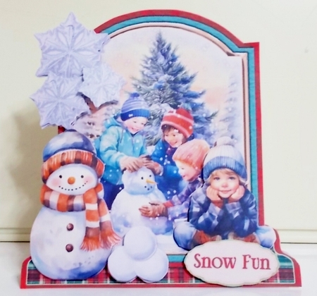 Blithe Yule 9 XL Shaped Card Kit by Pam Stubley