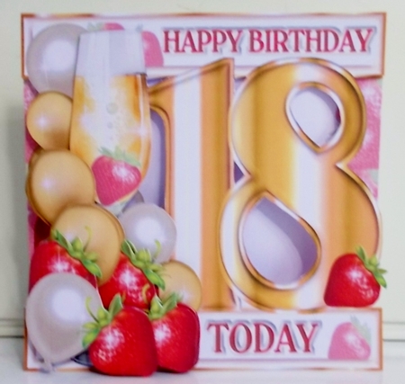 18 TODAY - Strawberries & Champagne Celebration by Pam Stubley