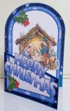 Cutaway Nativity scene by Pam Stubley