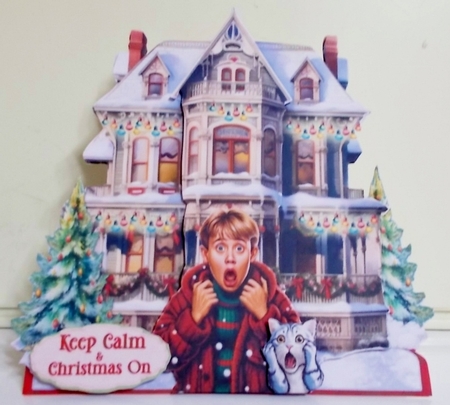 Home for Christmas 6 XL Shaped Card Kit by Pam Stubley