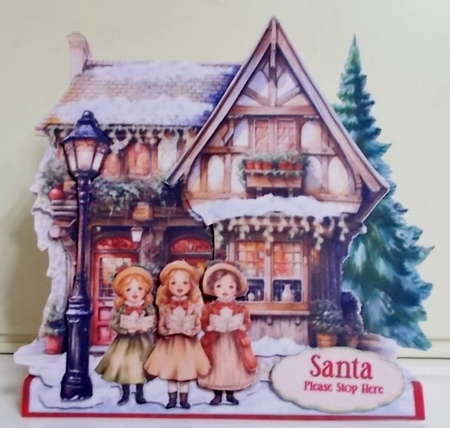Home for Christmas 10 XL Shaped Card Kit by Pam Stubley