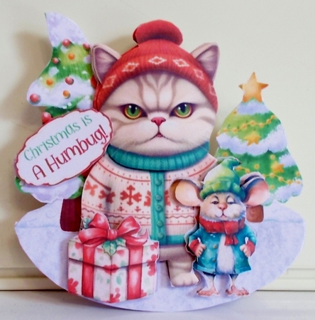 Bah Humbug! 1 Rocker Card by Pam Stubley