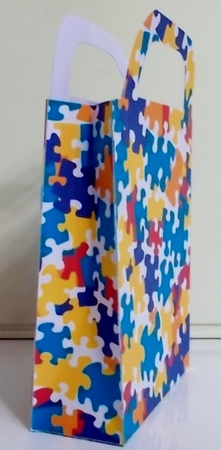 Jigsaw gift bag 1 by Pam Stubley