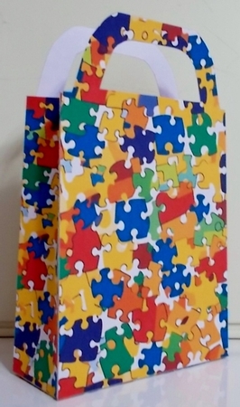 Jigsaw gift bag 6 by Pam Stubley