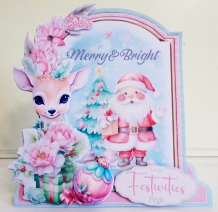 Let the Festivities Begin 1 XL Shaped Card Kit by Pam Stubley