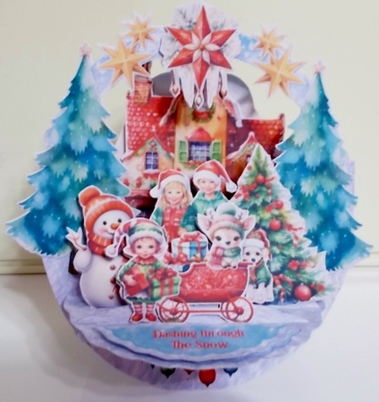 Countdown to Christmas 4 Rock-the-Shelf Card Mini Kit by Pam Stubley