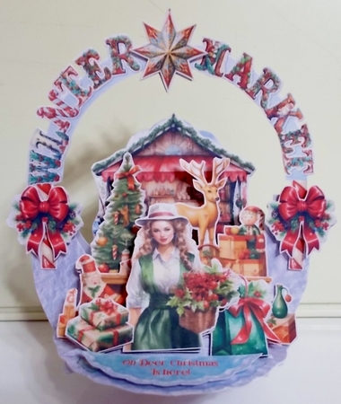 Countdown to Christmas 22 Rock-the-Shelf Card Mini Kit by Pam Stubley
