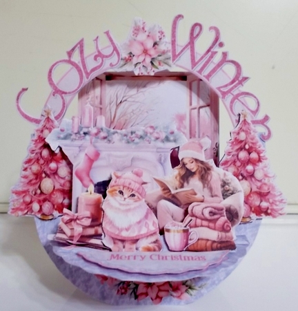 Marshmallow Christmas 7 Rock-the-Shelf Card Mini Kit by Pam Stubley