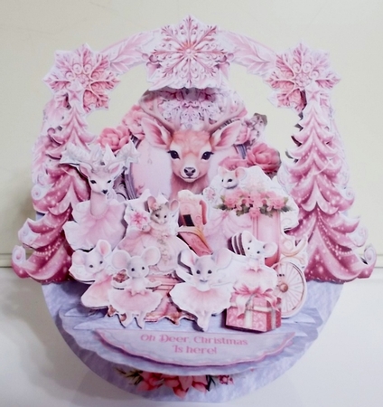 Marshmallow Christmas 8 Rock-the-Shelf Card Mini Kit by Pam Stubley