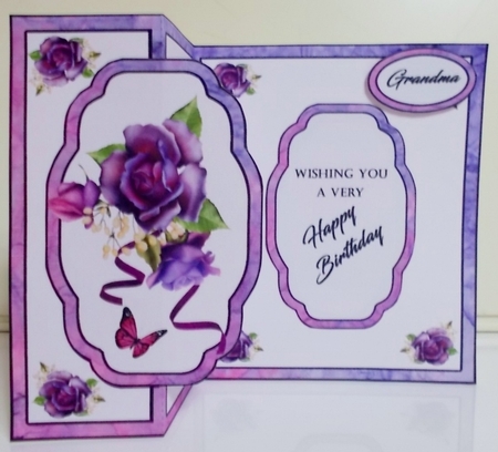 FB Purple rose by Pam Stubley
