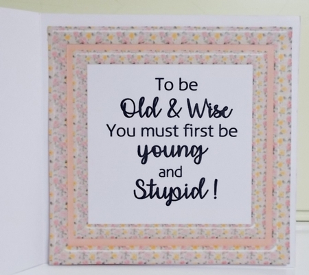 Peach floral birthday insert 5 by Pam Stubley