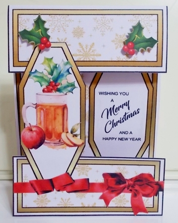 Open front Christmas Cider by Pam Stubley