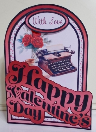 Just My Type Cutaway Arch by Pam Stubley