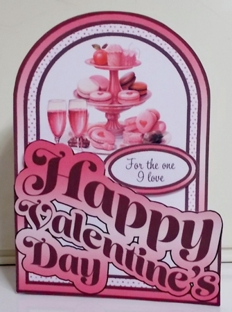 Valentine Afternoon Tea Cutaway Arch by Pam Stubley