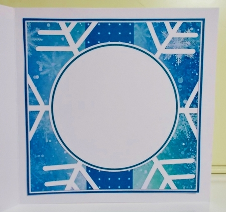 Snowflake Insert Panel by Pam Stubley