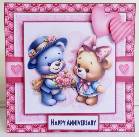 Bears In Love Kit-4 by Pam Stubley
