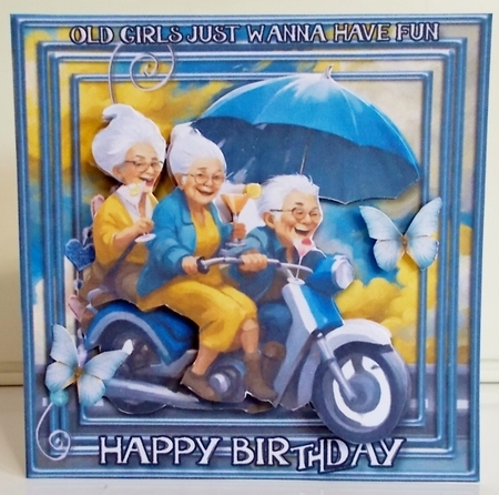 Old Girls just wanna have fun! by Pam Stubley