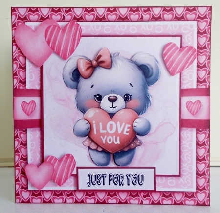 Bears In Love Kit-7 by Pam Stubley