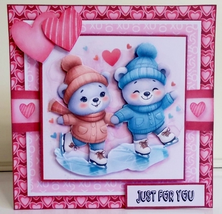 Bears In Love Kit-8 by Pam Stubley