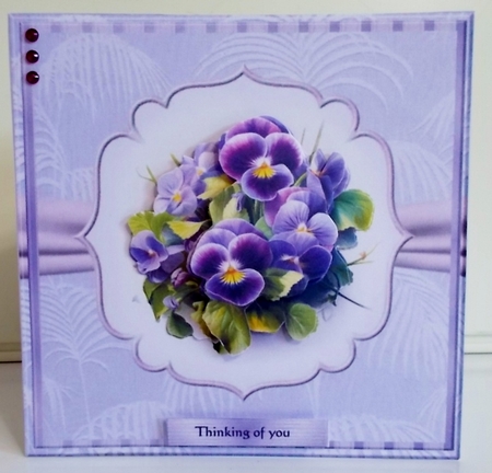  Gorgeous Violets   Mini Kit by Pam Stubley