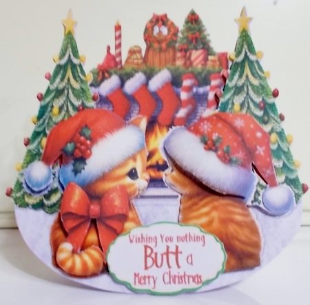 Butt its Christmas 18 Rocker Card by Pam Stubley