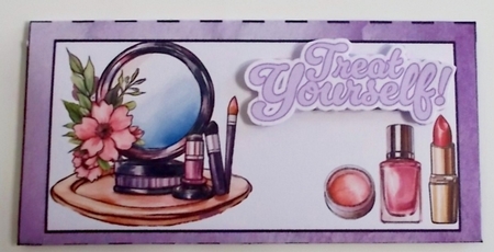 Treat Yourself Cosmetics Money Wallet by Pam Stubley
