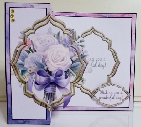 Lilac Birthday Bouquet by Pam Stubley