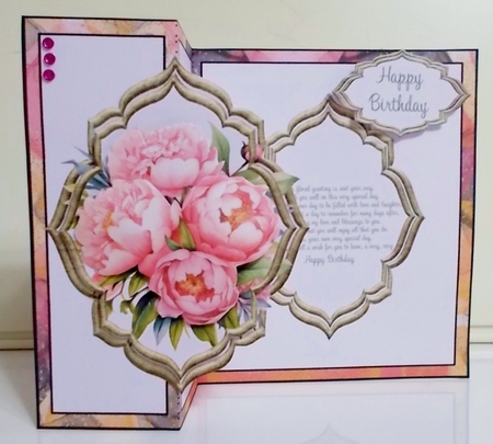 Pretty Peonies Birthday Bouquet by Pam Stubley