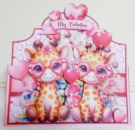 Cute Valentine Animal Couples Kit-3 by Pam Stubley