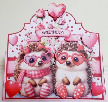 Cute Valentine Animal Couples Kit-4 by Pam Stubley