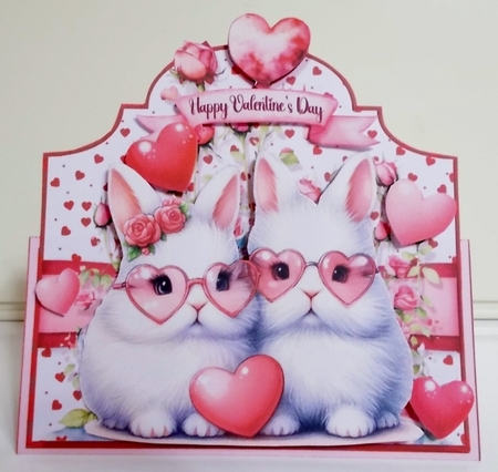 Cute Valentine Animal Couples Kit-2 by Pam Stubley