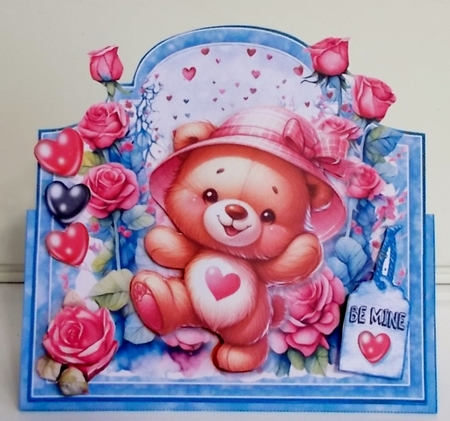 Valentine Love Bears Blue Series Kit-5 by Pam Stubley