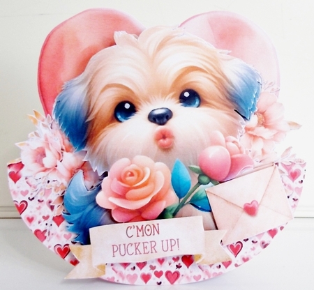 Pucker Up 11 XL Rocker Card 1 by Pam Stubley