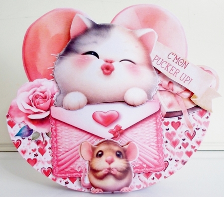 Pucker Up 12 XL Rocker Card 1 by Pam Stubley