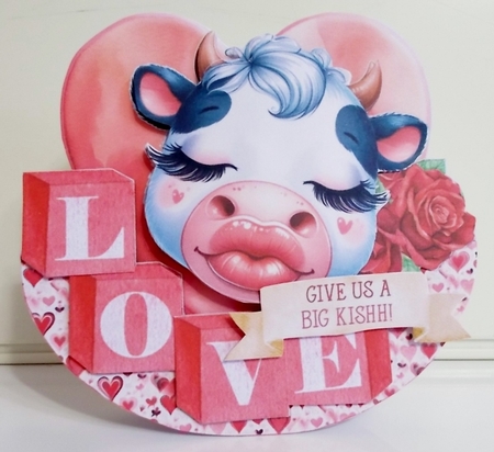 Pucker Up 19 XL Rocker Card 1 by Pam Stubley