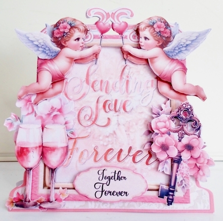 A Piece of My Heart 4 XL Shaped Card Kit by Pam Stubley