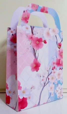 Shabby chic sakura gift bag 3 by Pam Stubley