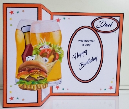 FB Beers and burger by Pam Stubley