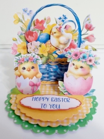 Celebration of Spring 8 Triple Easel by Pam Stubley
